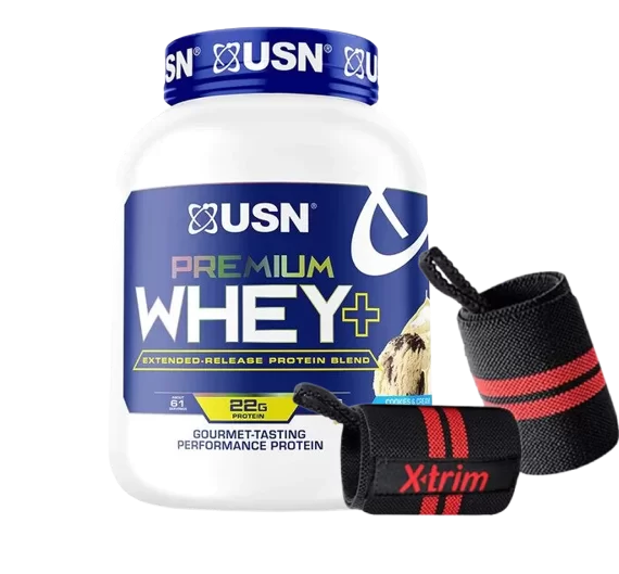 Get free wrist support with USN Premium Whey
