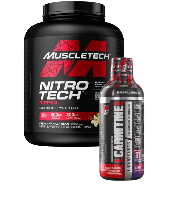 Ripped Combo Deal: Muscletech Ripped Protein and L Carnitine