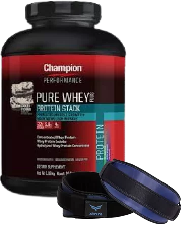Gym Combo : Whey Protein and Gym Belt