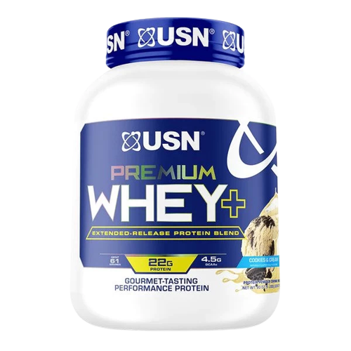 USN Premium Whey+ & High-Quality Elbow Support Sleeve Combo - Image 2