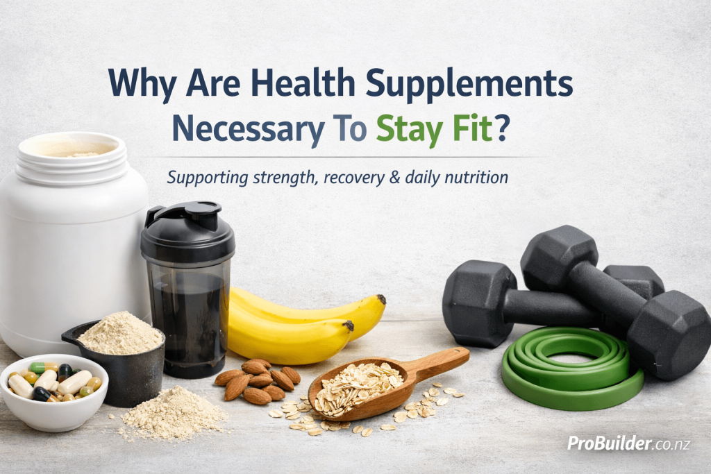 Why Are Health Supplements Necessary To Stay Fit?