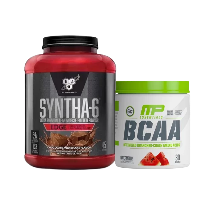 Protein and BCAA Combo: Syntha 6 edge 5lb and Musclepharm BCAA