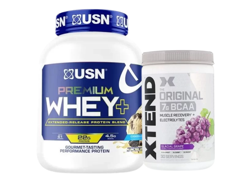 Combo Deal: USN Premium Whey and Xtend BCAA