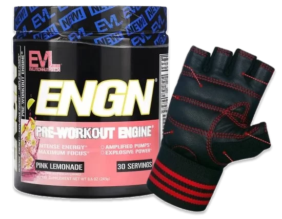 Combo Deal : EVL Nutrition preworkout and Gloves
