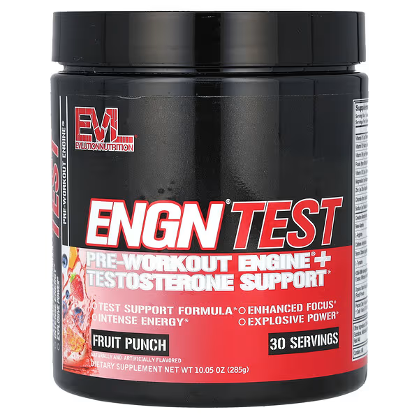 EVLution Nutrition ENGN Test Pre-Workout & Testosterone Support