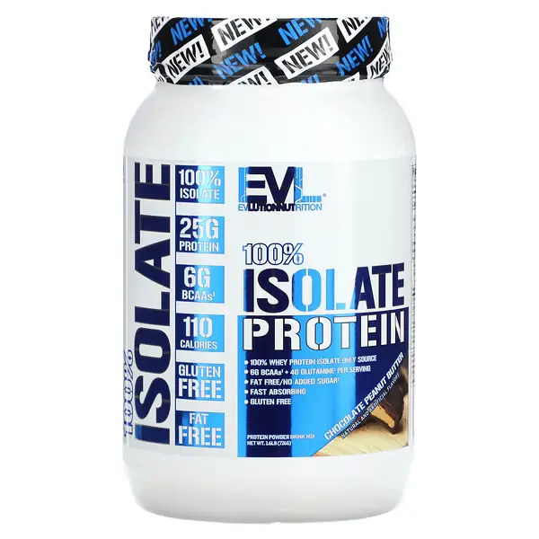 EVLution Nutrition, 100% Isolate Protein 2lb
