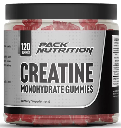 Pack Nutrition Creatine Monohydrate Gummies