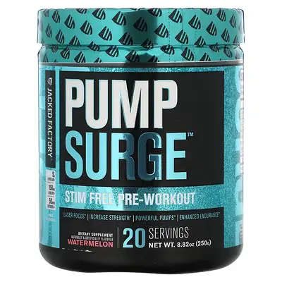 PUMP Surge Non-Stim Pre-Workout