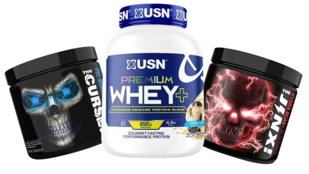 Insane Pump Deal: Usn Premium Whey Protein, JNX Sports Non Stim Curse Preworkout &  Jinx BCAA