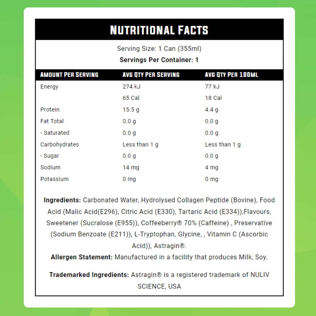 Nexus Sports Nutrition Super Protein + Sparkling Energy Cans - Image 3