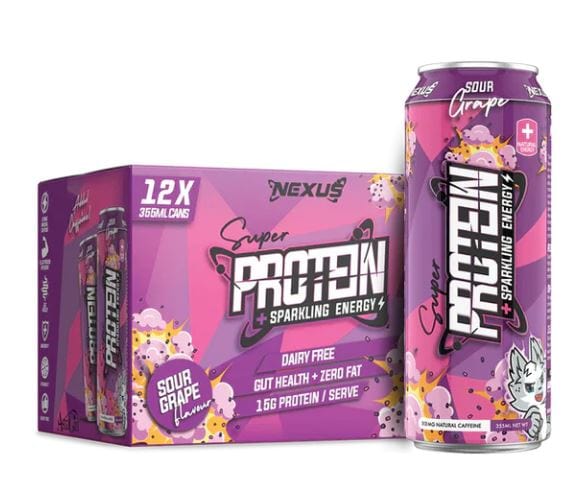 Nexus Sports Nutrition Super Protein + Sparkling Energy RTD