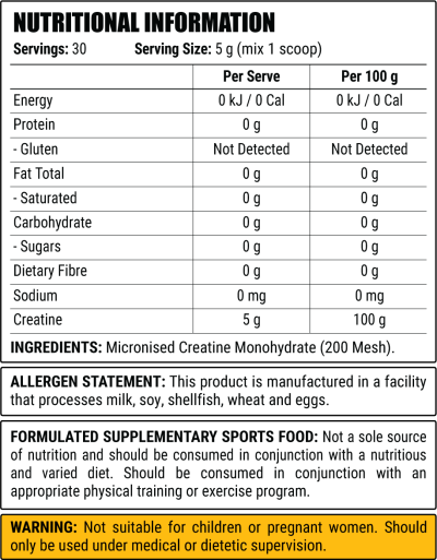 Faction Labs Creatine Monohydrate - Image 2