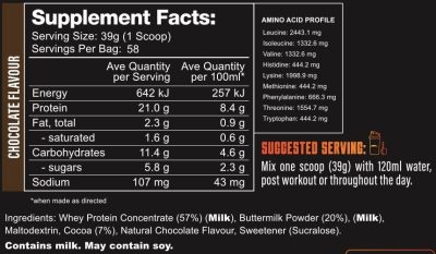 Pack Nutrition Feral Whey Protein - Image 2