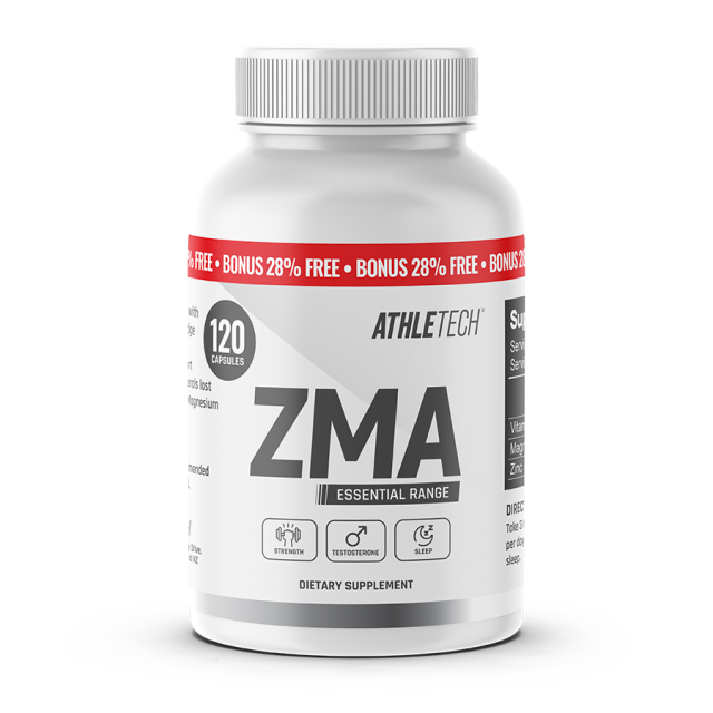 Athletech ZMA 120 Capsules