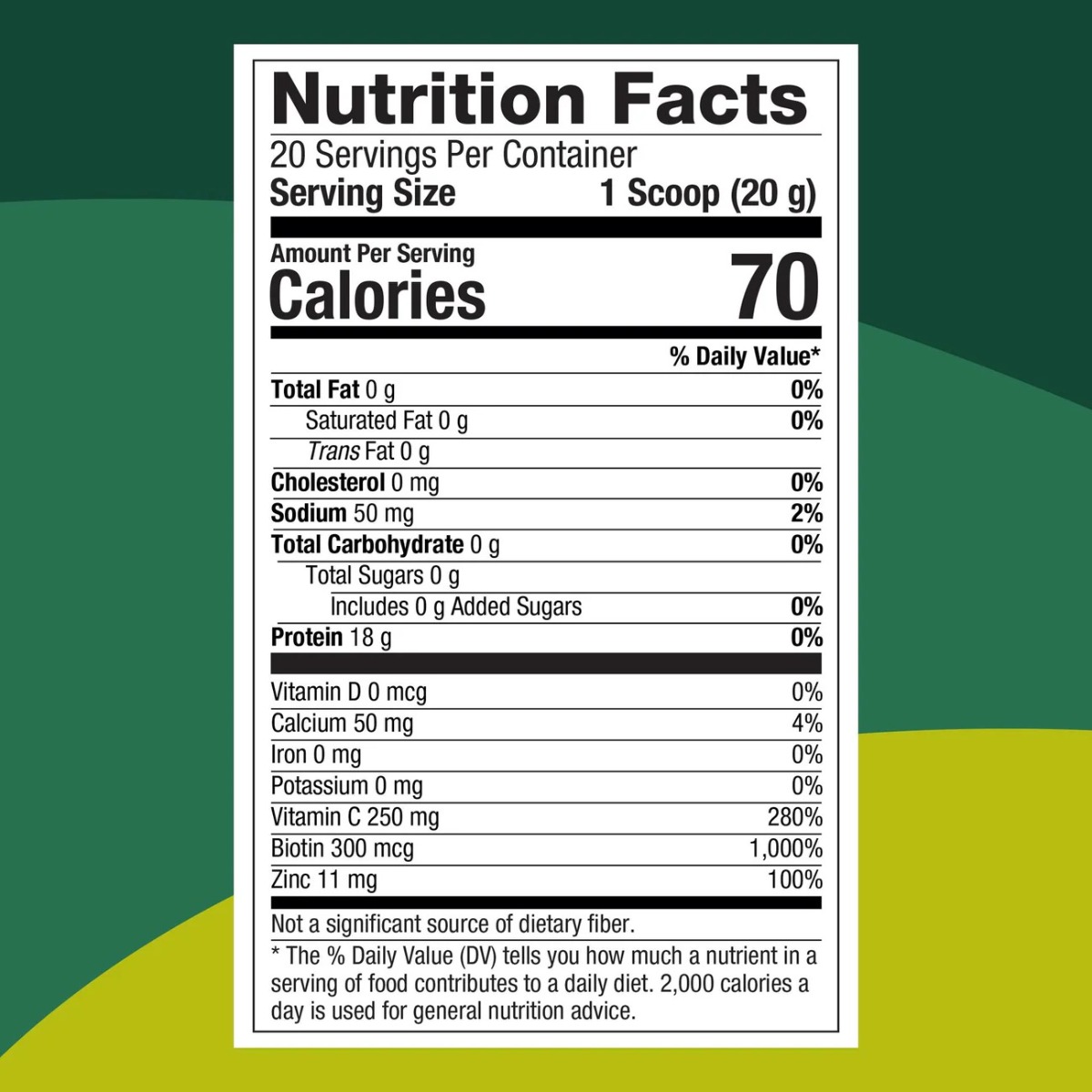 Purely Inspired Collagen Peptides - 20 Serves - Vanilla - Image 2