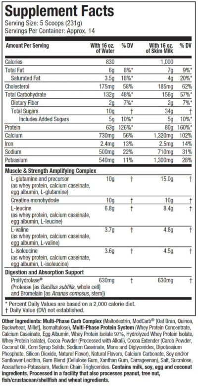 Muscletech Mass-Tech Elite 6lb - Image 2