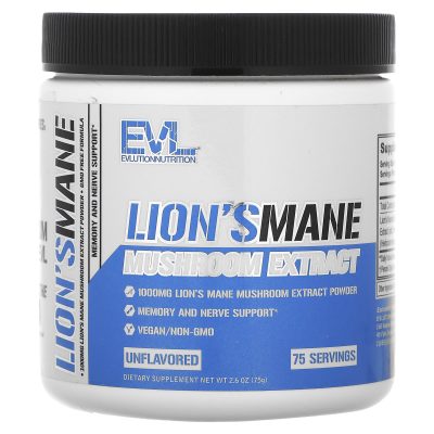 EVLution Nutrition, Lion's Mane Mushroom Extract