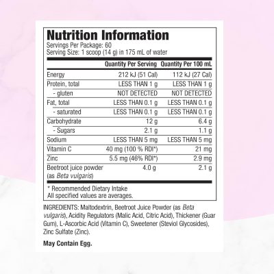 Purely Inspired Healthy Beets Powder 60 Serves - Image 2