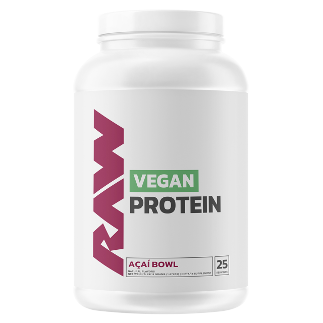 Raw Nutrition Vegan Protein 25 Serve - Acai Bowl