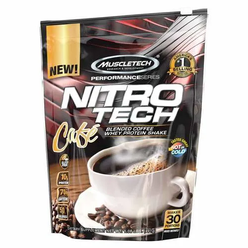 MuscleTech NitroTech Blended Coffee Whey