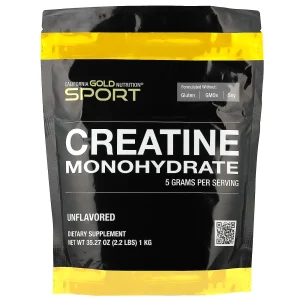 California Gold Nutrition, Sport, Creatine Monohydrate