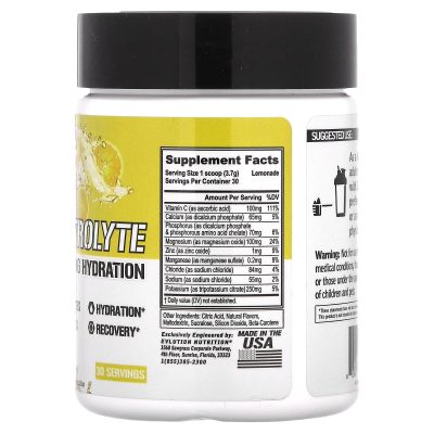 EVLution Nutrition Electrolyte Volumizing Hydration - Image 2