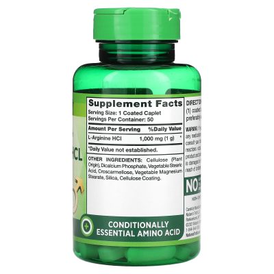 Nature's Truth L-Arginine HCL - Image 2