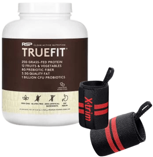 RSP True Fit Protein & Wrist Wrap Combo Deal