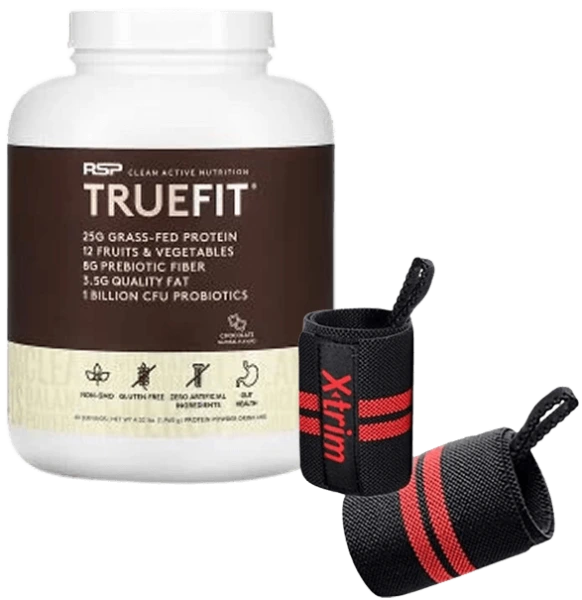 RSP True Fit Protein & Wrist Wrap Combo Deal