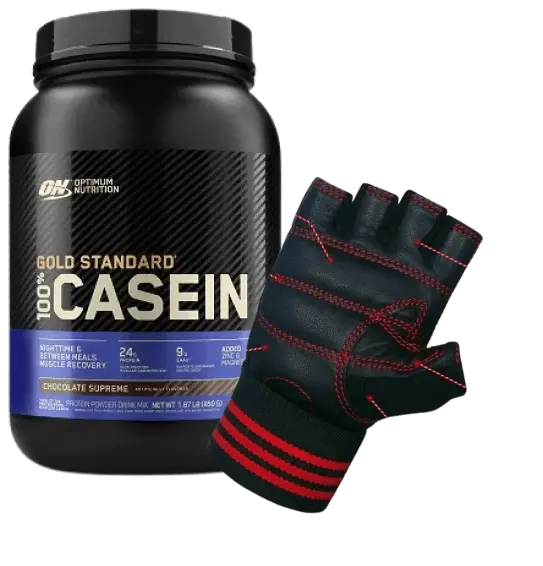 Optimum Nutrition 8 hour Protein & Casein Deal