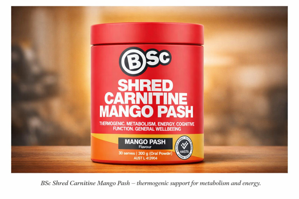 BSc Shred Carnitine Mango Pash fat burner