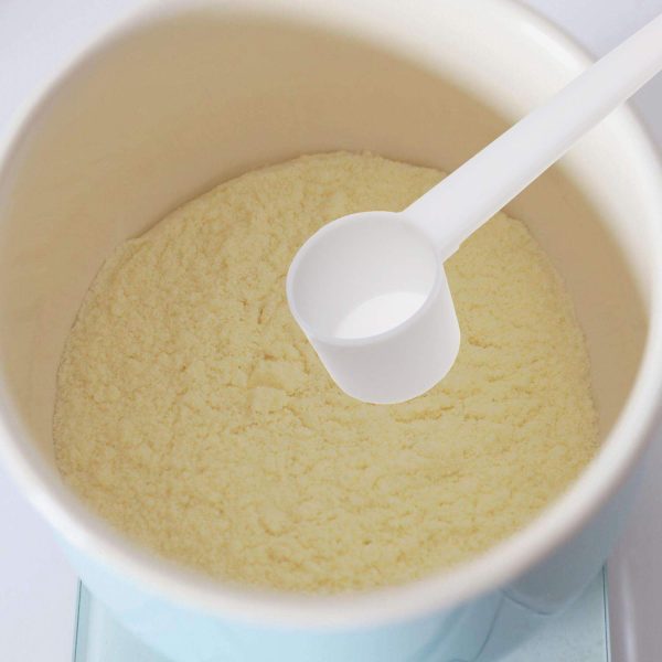 whey protein powder scoop