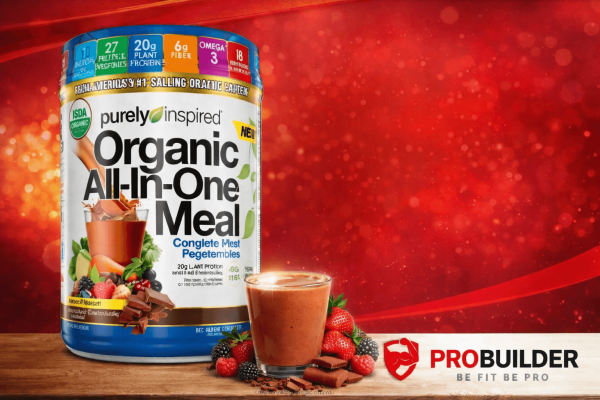 Purely Inspired Organic All-In-One Meal replacement chocolate shake with fruits – ProBuilder NZ