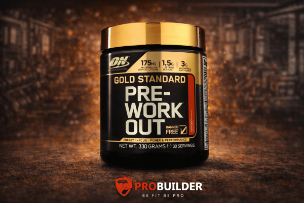 Optimum Nutrition Gold Standard pre-workout supplement for energy and workout performance