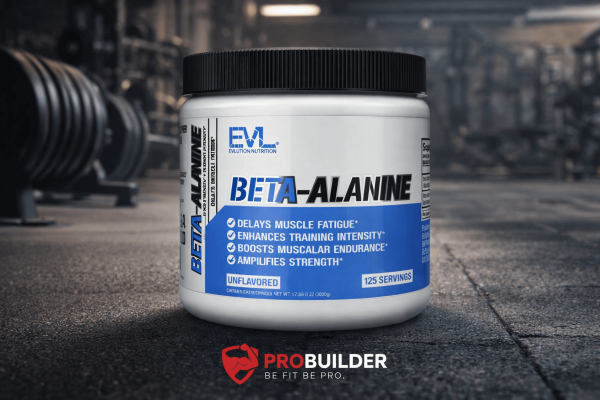 EVL Beta-Alanine supplement for muscle endurance and training performance in gym setting