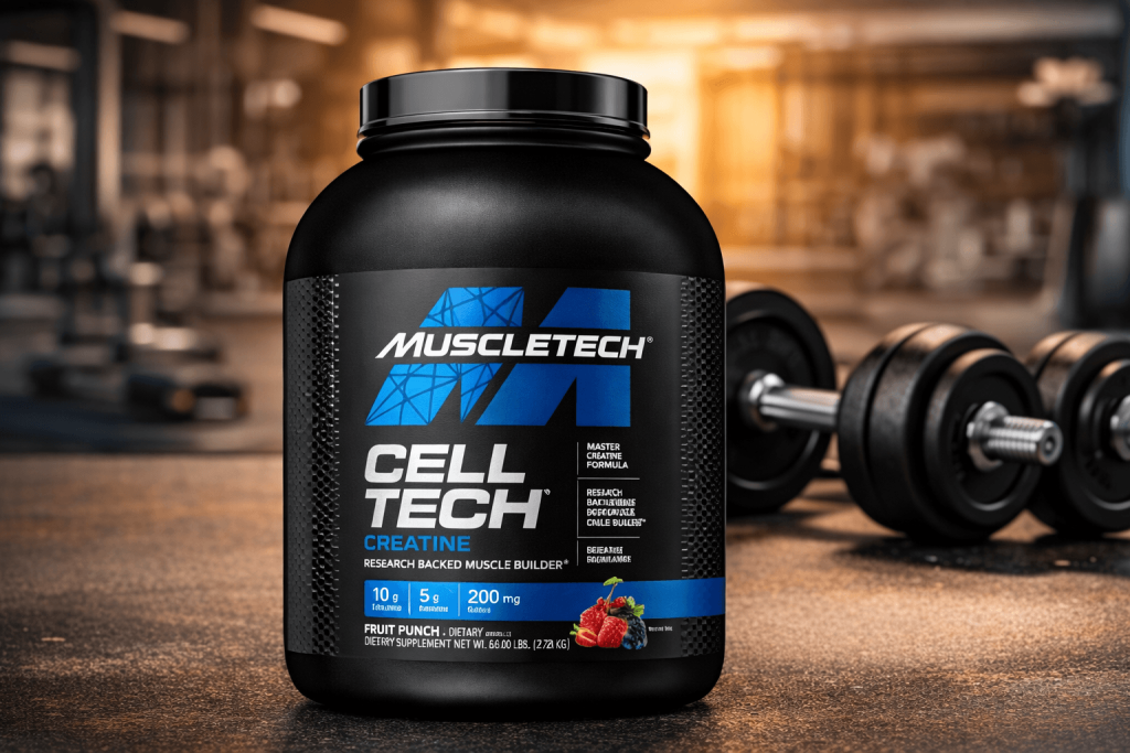 Cell-Tech Creatine Mass Gainer Supplement by MuscleTech