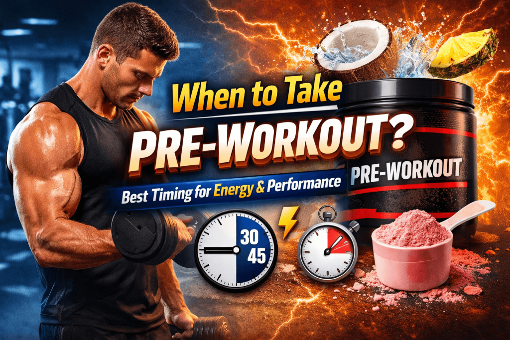 when to take pre-workout