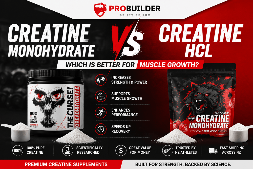 Creatine Monohydrate vs Creatine HCL