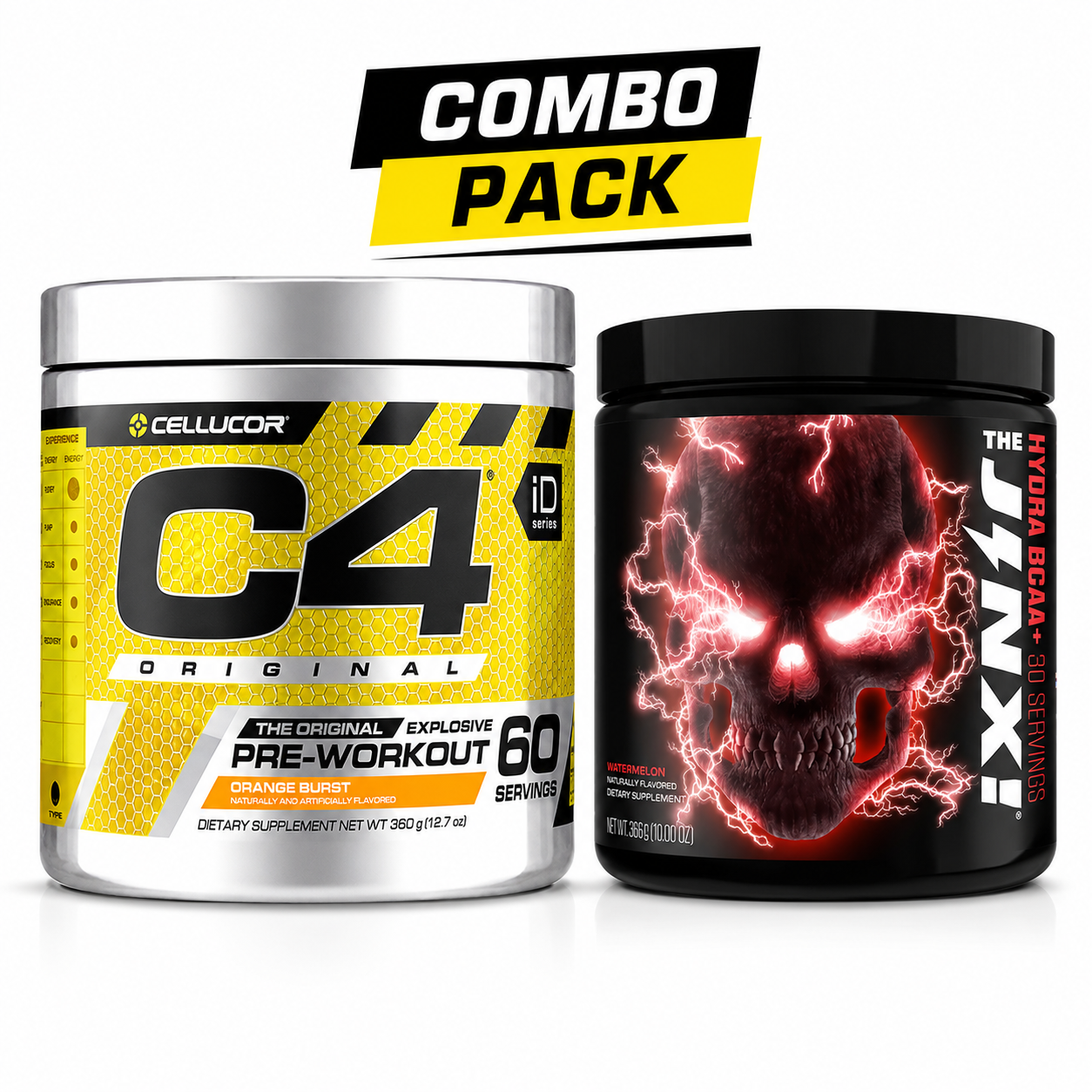 C4 Pre-Workout & Jinx Hydra BCAA Combo