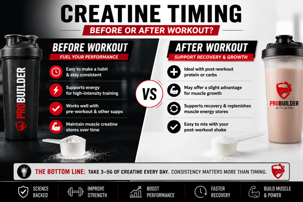 Before vs After Workout